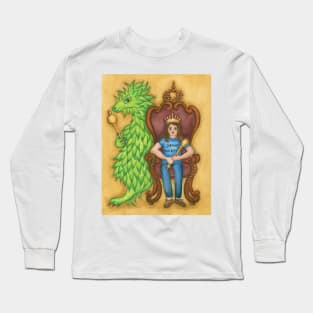 Princess Ingeborg and Esmeralda on the Throne Long Sleeve T-Shirt